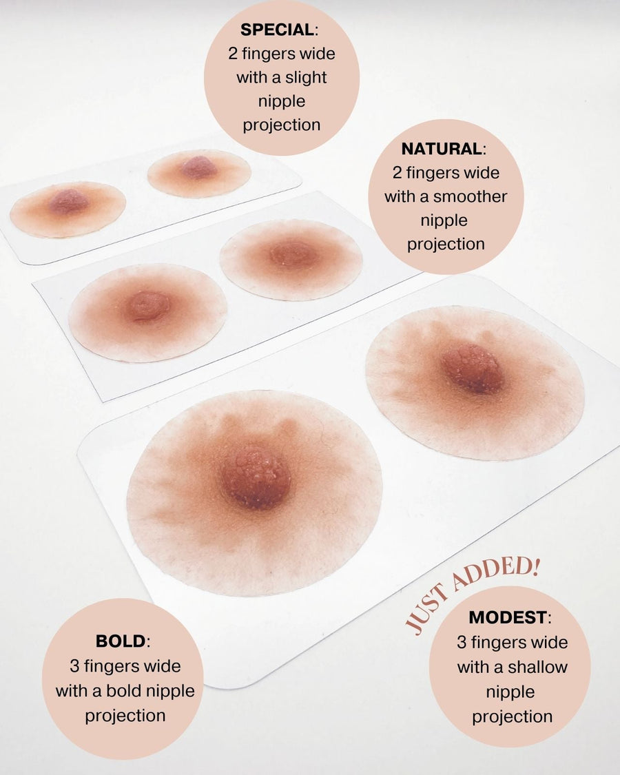 Pink Perfect Prosthetic Nipples in Soft Pink