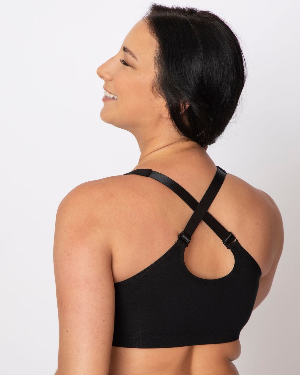 Rora Pocketed Front Closure Bra