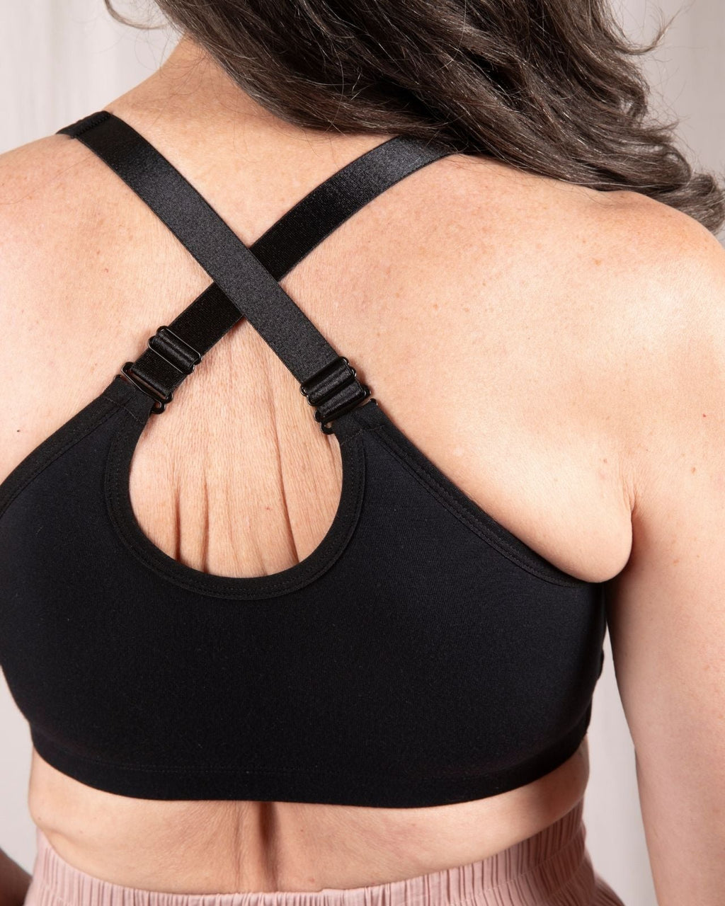 Rora Pocketed Front Closure Bra