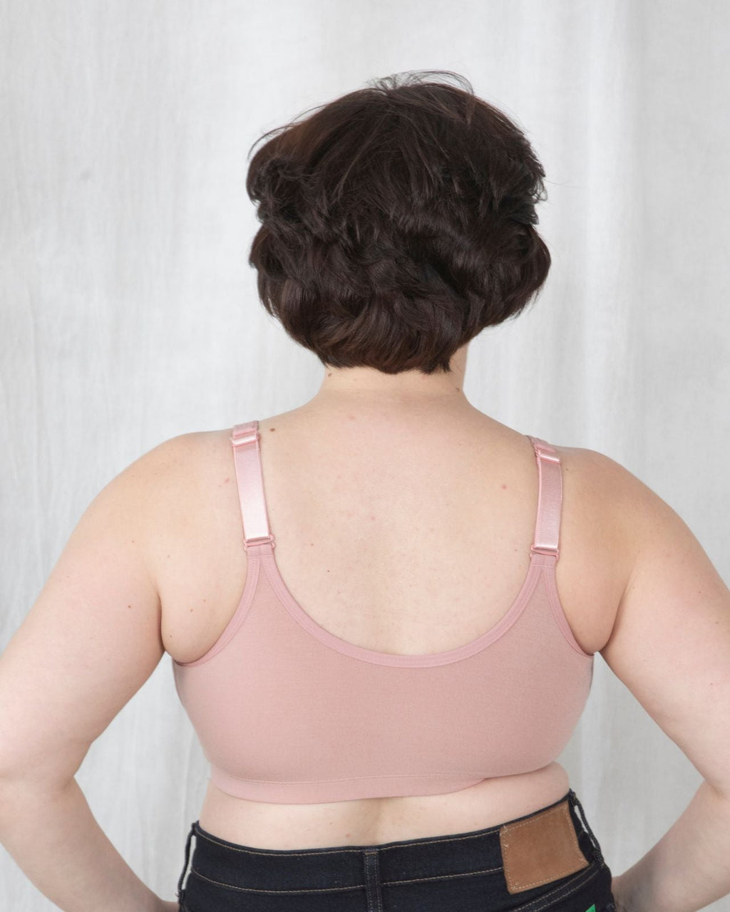 Rora Pocketed Front Closure Bra
