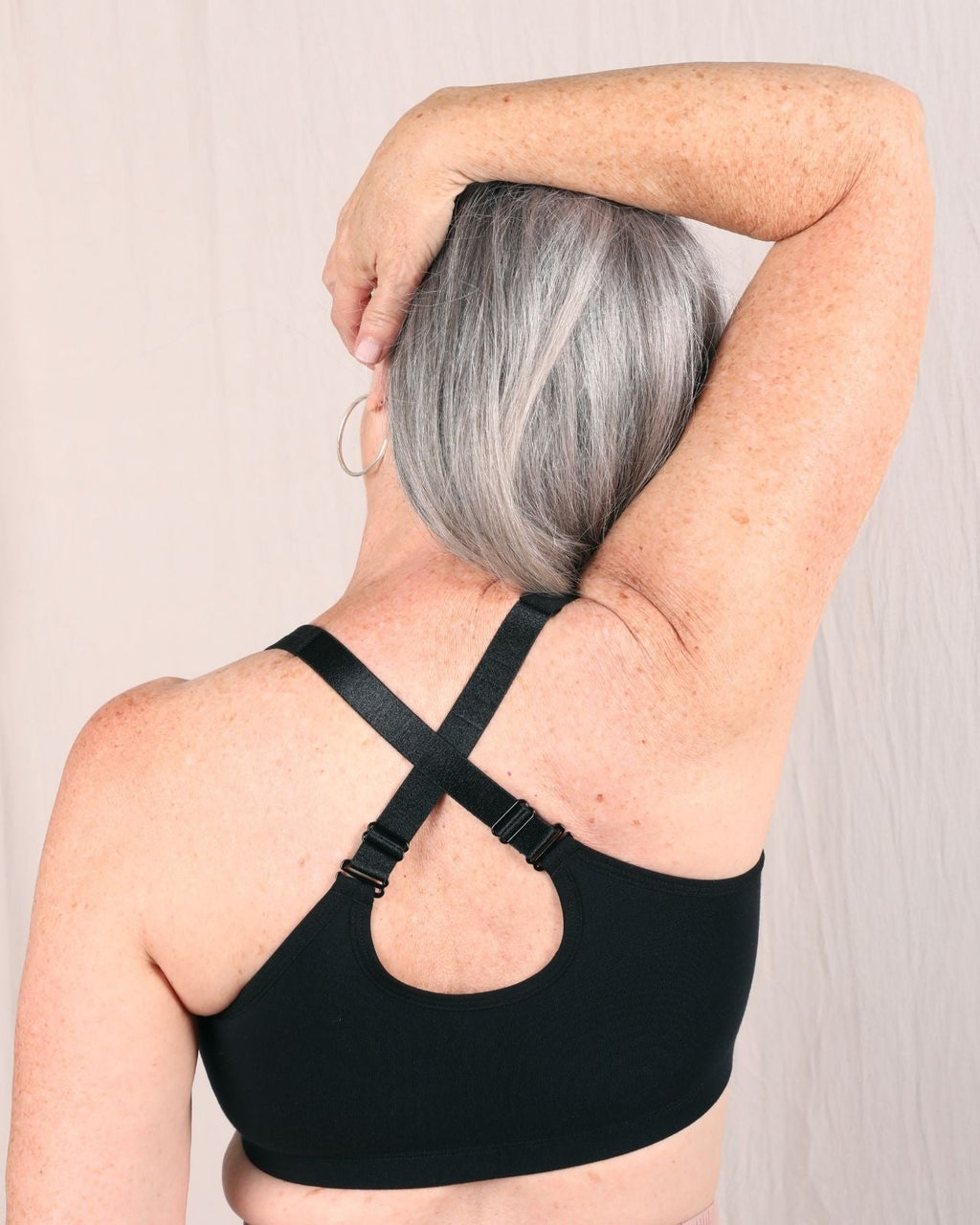 Rora Pocketed Front Closure Bra