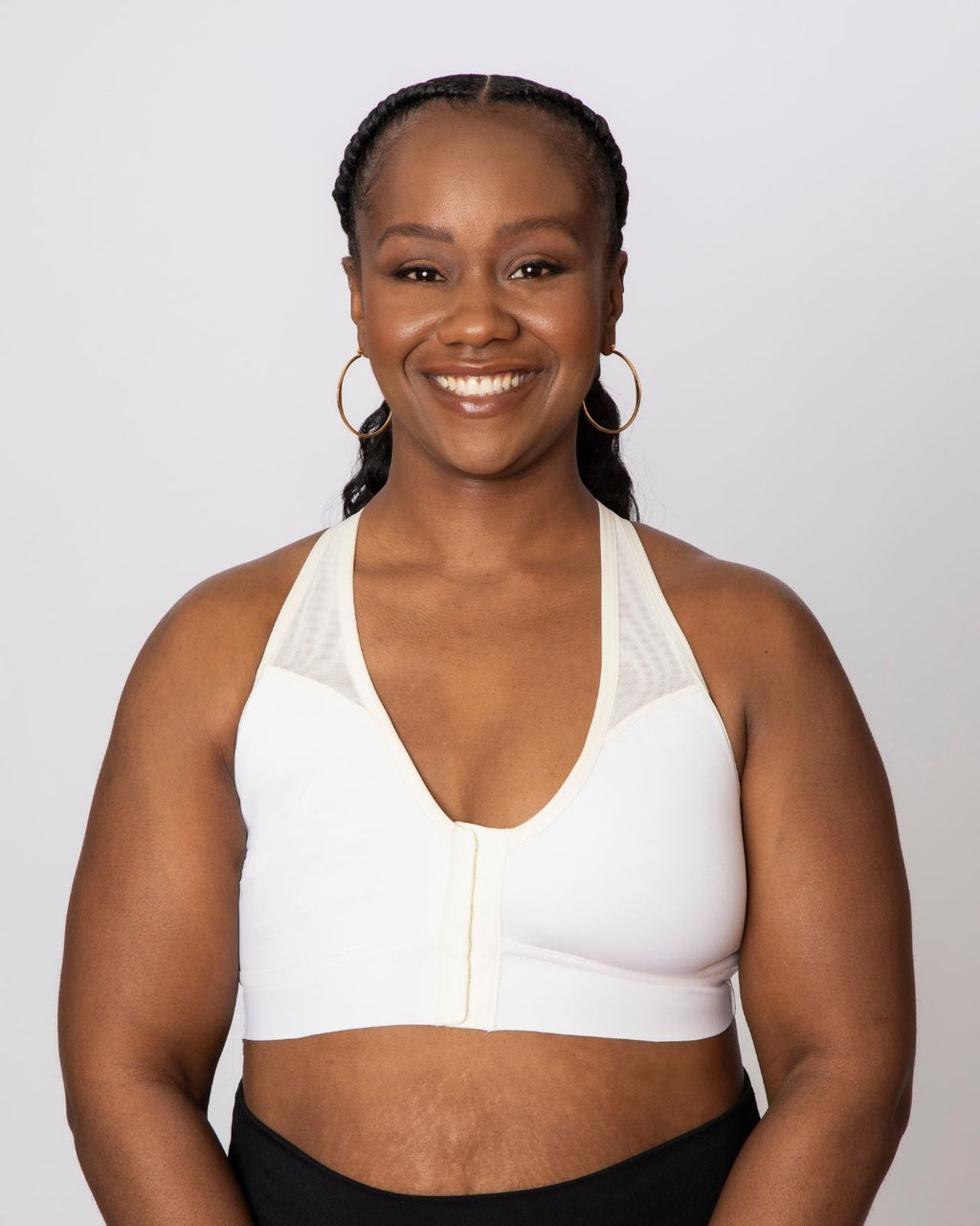 Bianca Pocketed Front Closure Sports Bra