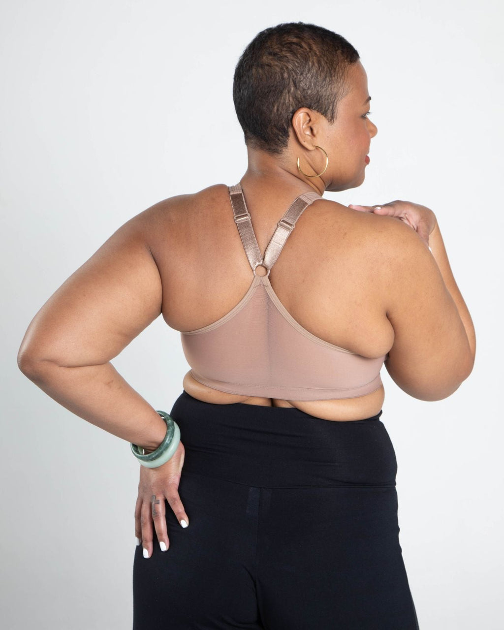 Bianca Pocketed Front Closure Sports Bra