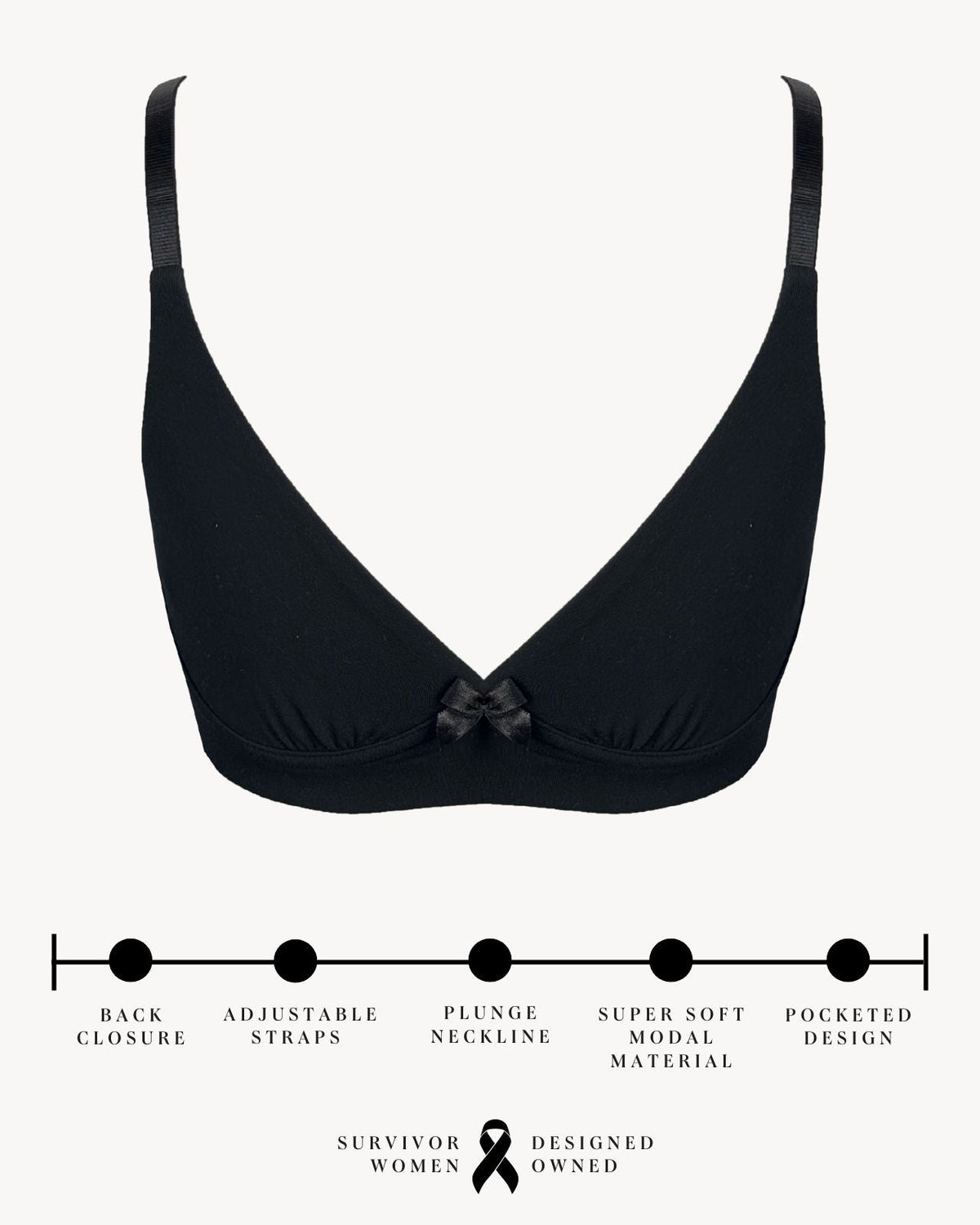 Molly Plunge Bra