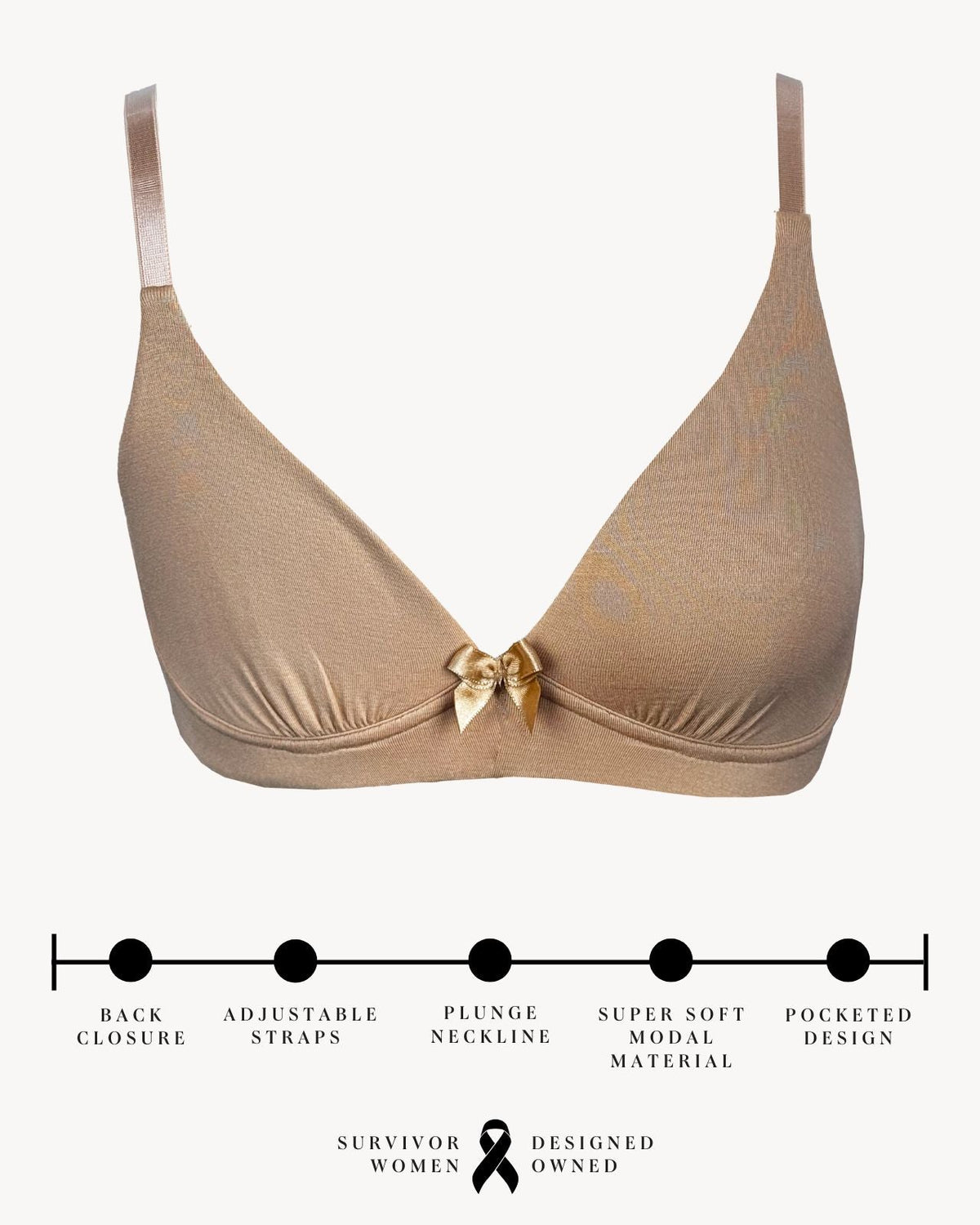 Molly Plunge Bra