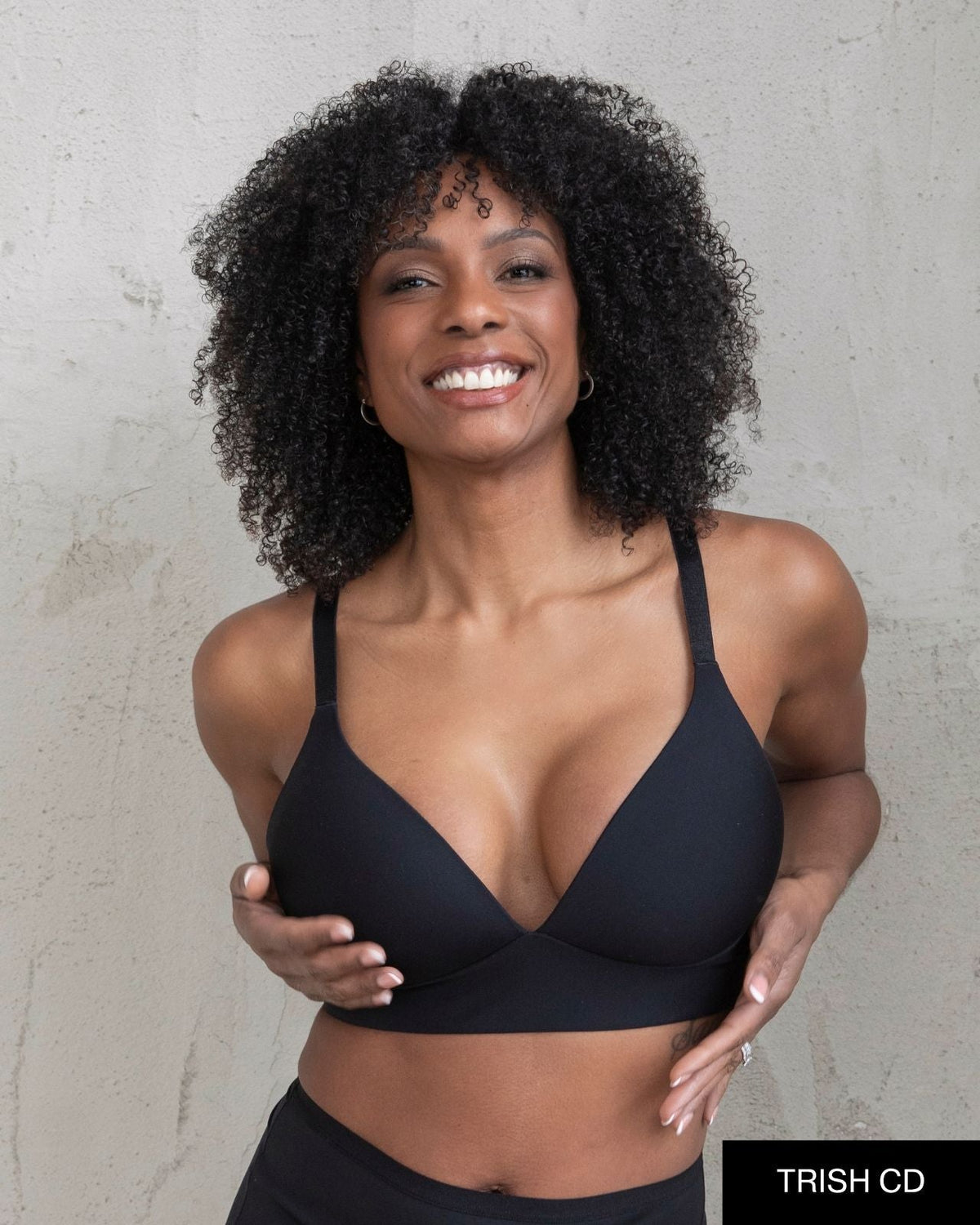 Trish Molded Cup Plunge Bra