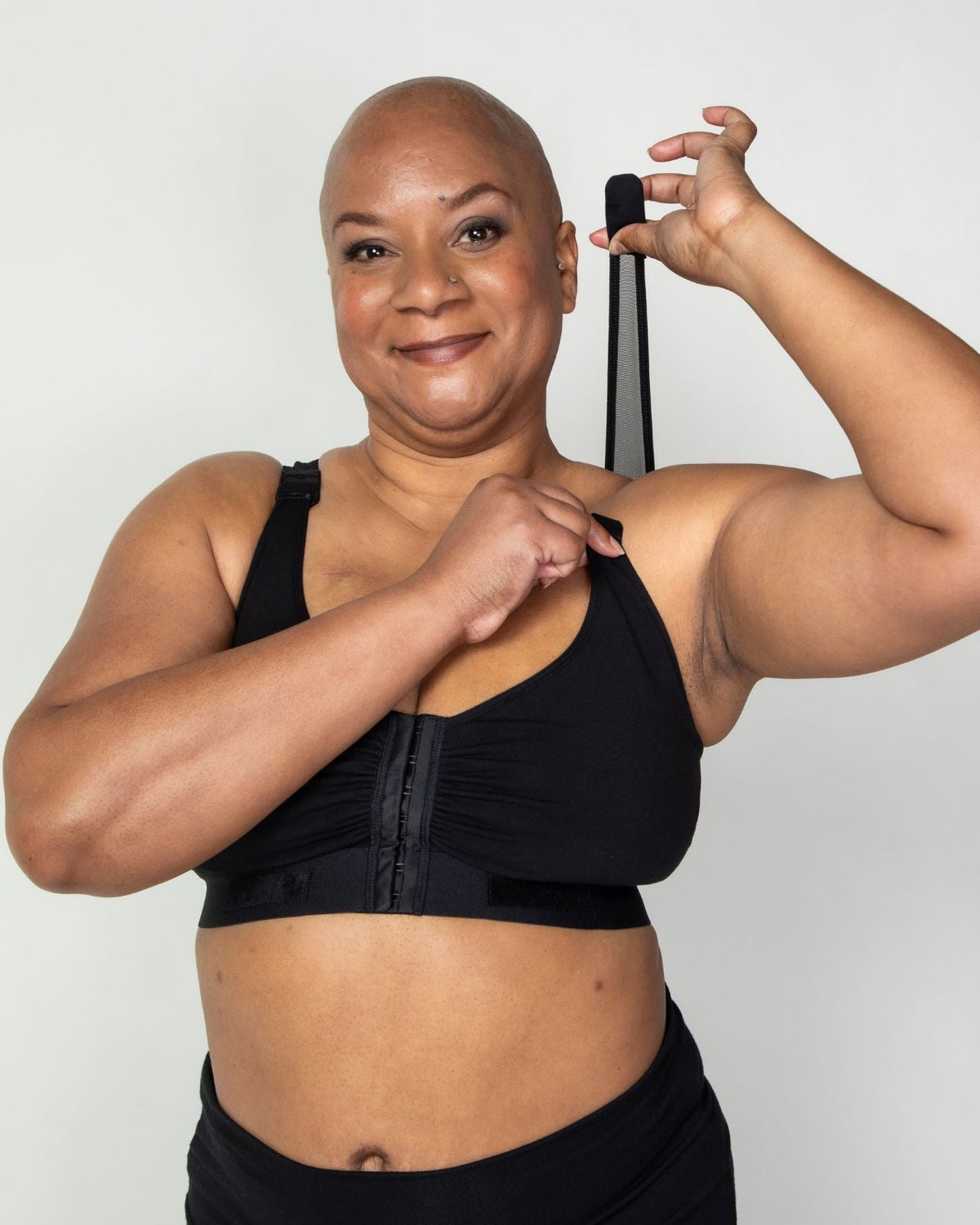 Front Closure Post Surgical Bra