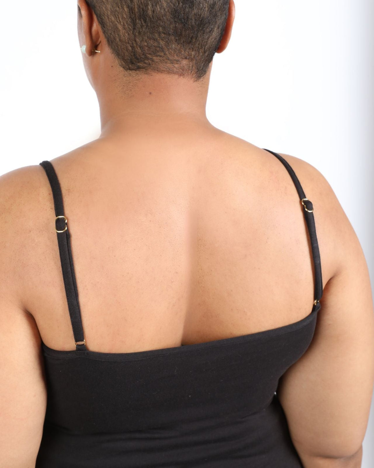 Fitted Cotton Camisole with Shelf Bra