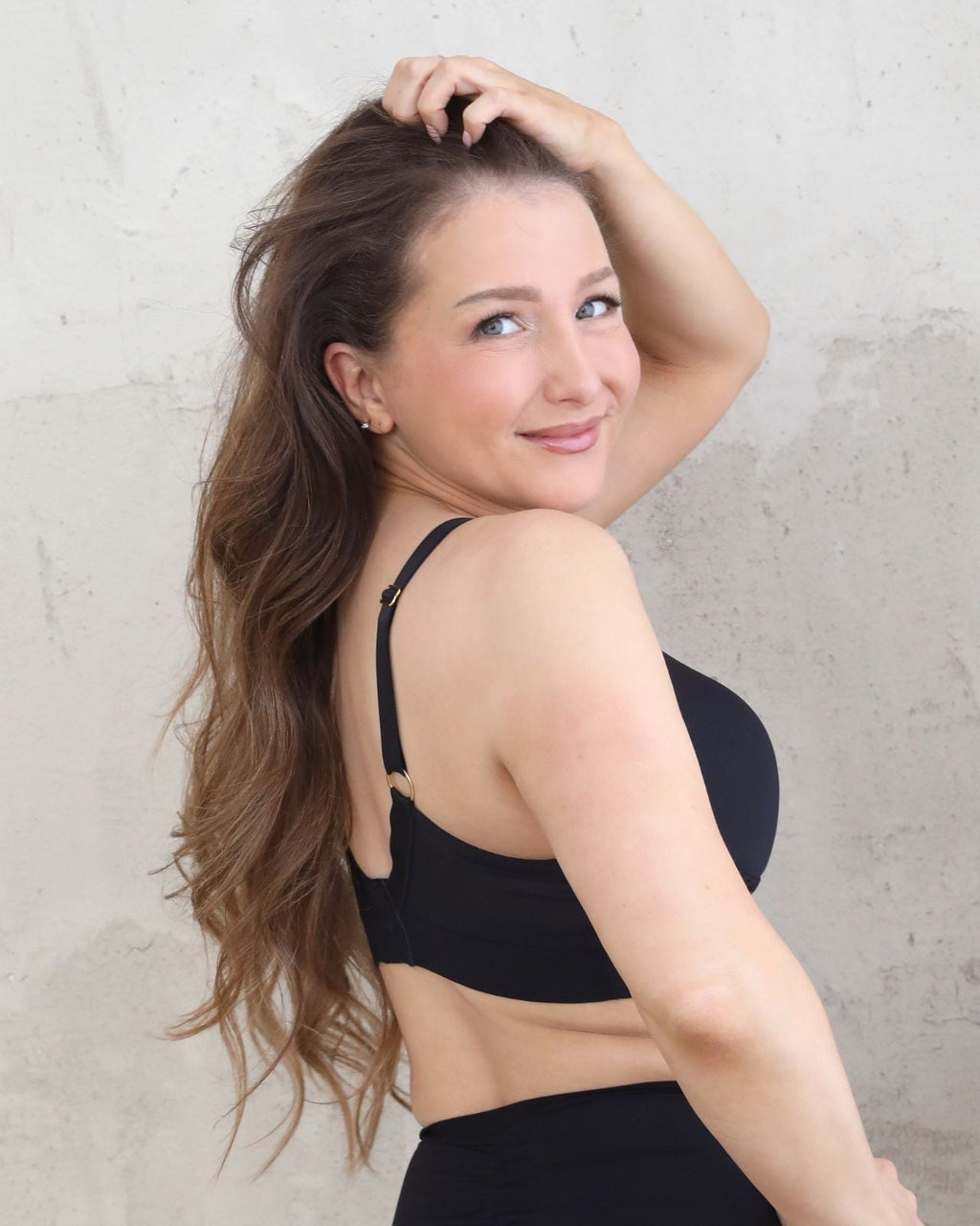 Brenda Pocketed Molded Cup Mesh Bra