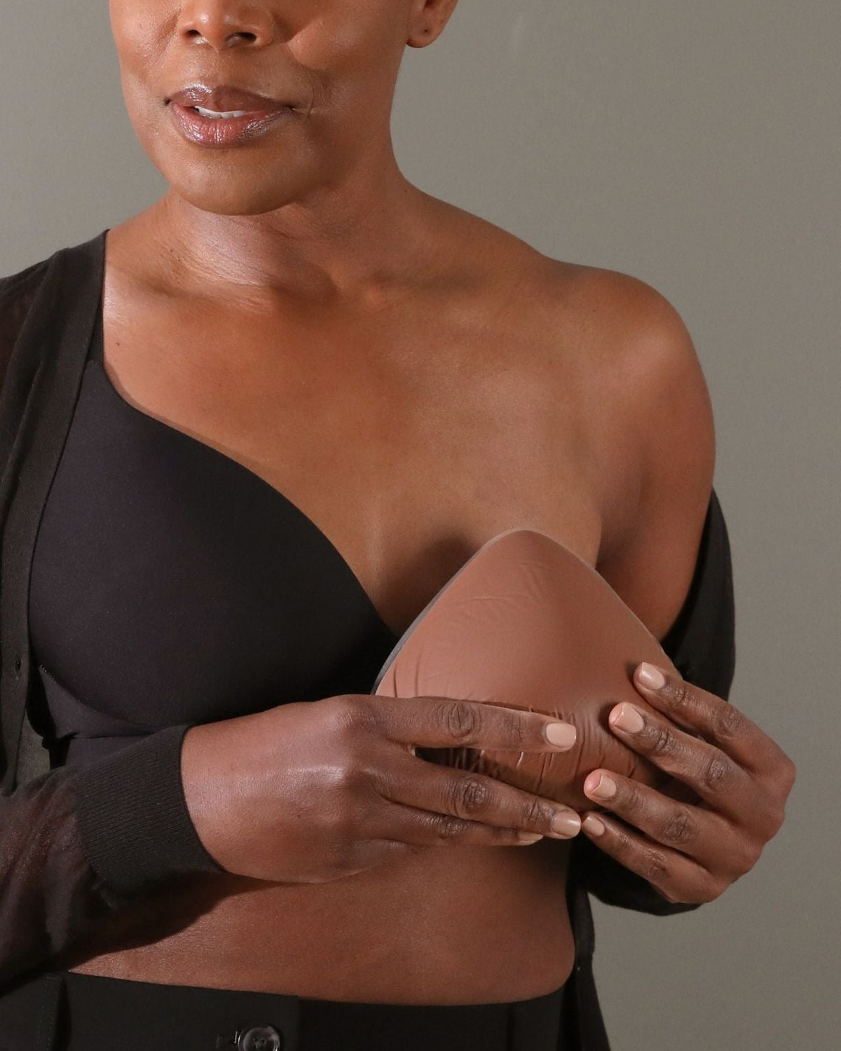 Signature Cooling Triangle Silicone Breast Form