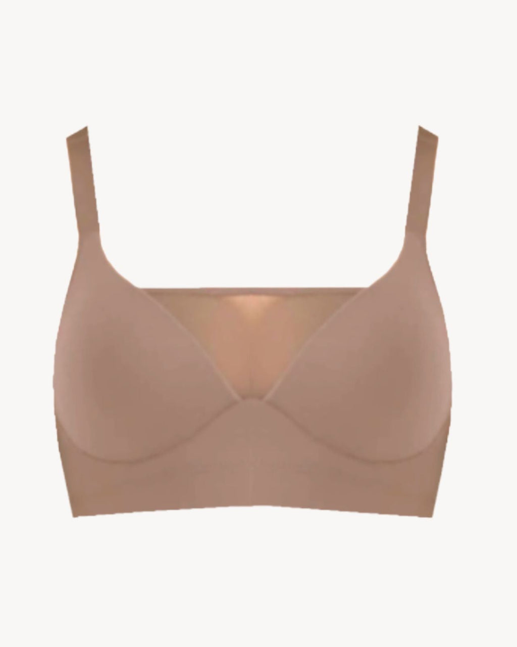 Brenda Pocketed Molded Cup Mesh Bra