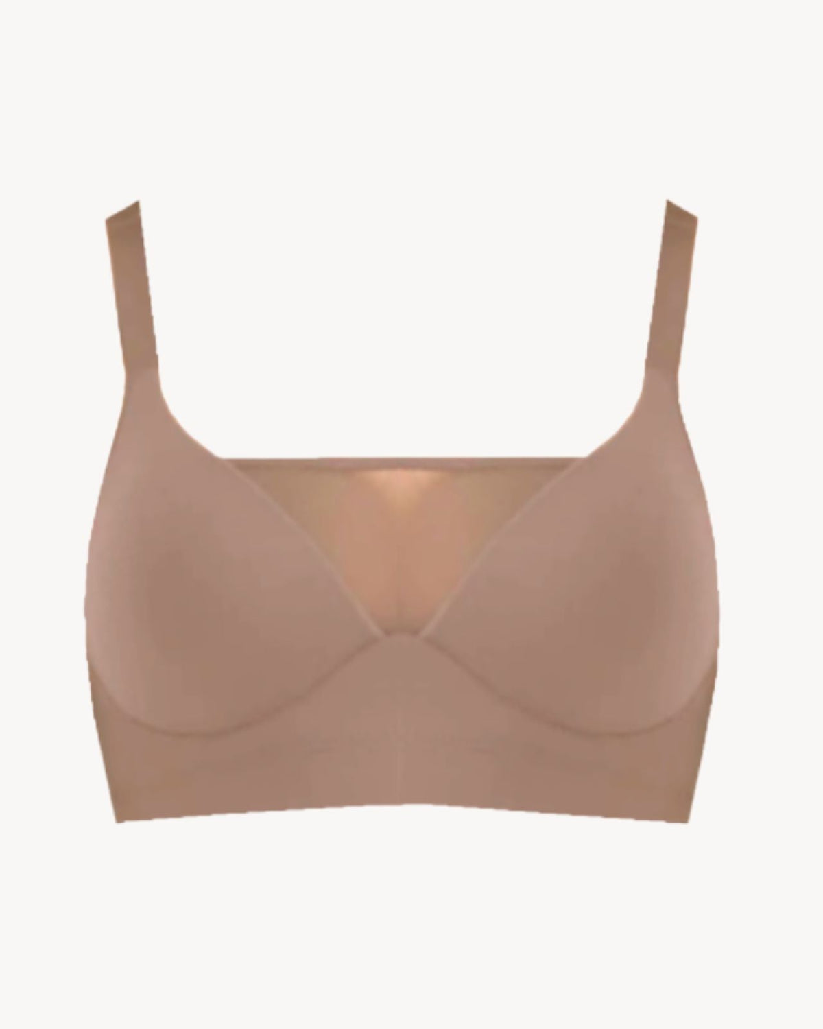Brenda Pocketed Molded Cup Mesh Bra