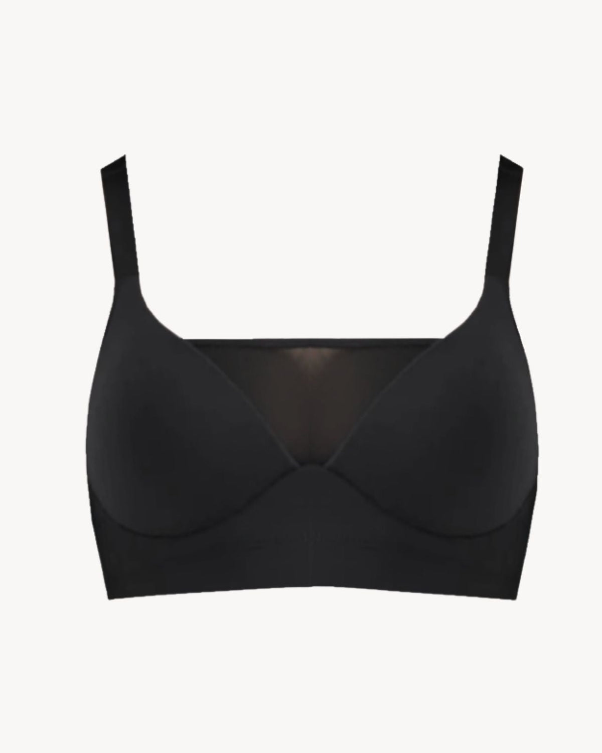 Brenda Pocketed Molded Cup Mesh Bra