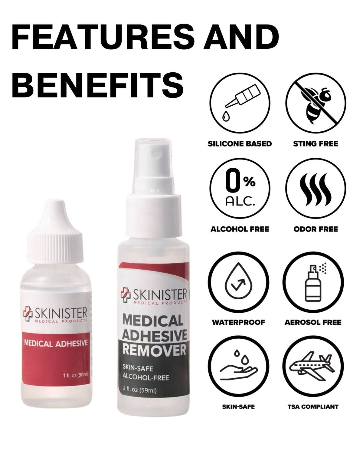Skinister Adhesive and Remover Bundle