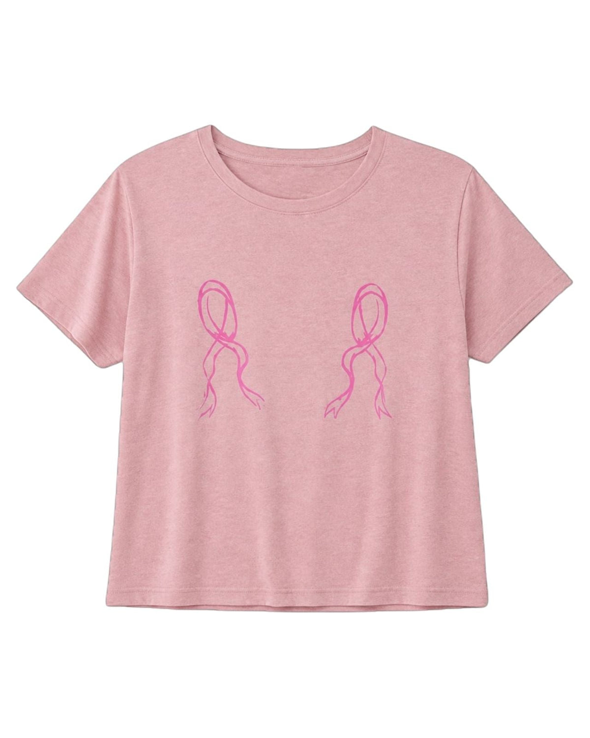 Pink Ribbon Breast Cancer Awareness T-Shirt