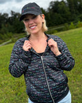 F(oo)B Breast Cancer Bomber Jacket